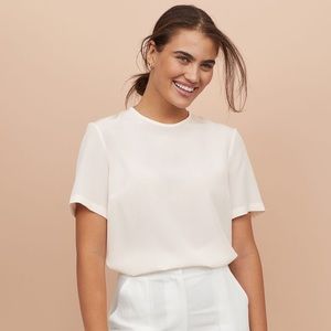 Kate Spade Silk White Top